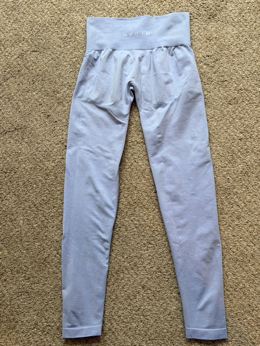NVGTN periwinkle contour seamless legging